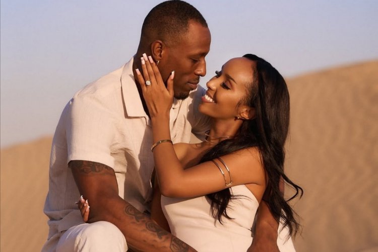 Niwe wamwibwiriye ko amukunda! Uko Kathia Kamali yahuye na Adonis Filer bitegura kurushinga