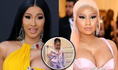 Imbabazi Nicki Minaj yasabye umwana wa Cardi B bamwe bazise iza bihehe