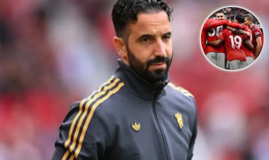 Rúben Amorim yahishuye ko akunzwe n'abakinnyi ba Manchester  United