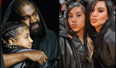 Umukobwa wa Kanye West yaciye igikuba ku mbuga nkoranyambaga 