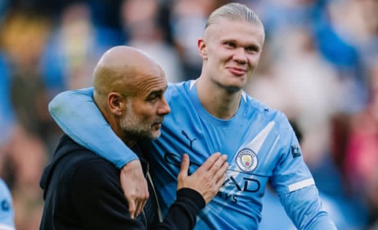 Pep Guardiola ntiyifuza kubona Erling Haaland yerekeza muri FC Barcelona 