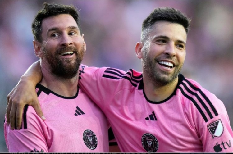 Lionel Messi yakozwe ku mutima na Jordi Alba wasezeye kuri ruhago 