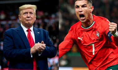 Cristiano Ronaldo ategerejwe muri White House