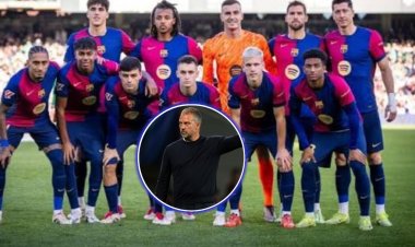 Hansi Flick yihanangirije abakinnyi ba FC Barcelona