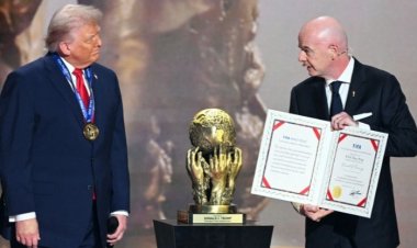 Perezida Trump yahembwe na FIFA