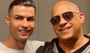 Vin Diesel yateye amashyushyu abakunzi ba Cristiano Ronaldo 