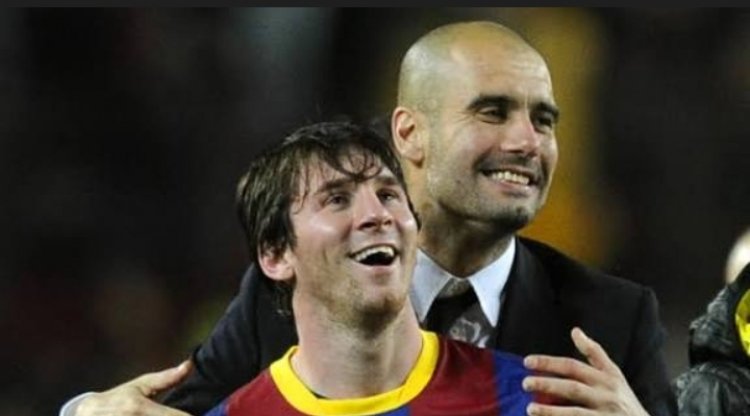 Messi yavuze ibigwi Pep Guardiola