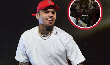 Ifoto yari itumye umukobwa yivugana Chris Brown 