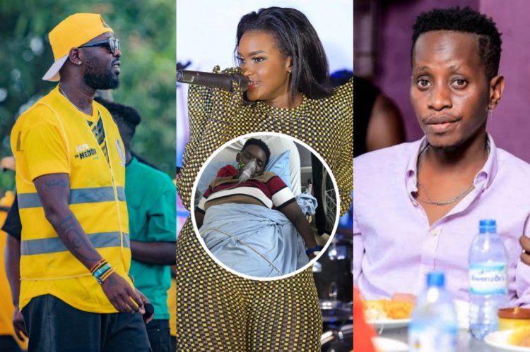 Rurageretse hagati ya Mc Kats na Eddy Kenzo bapfa Fille Mutoni