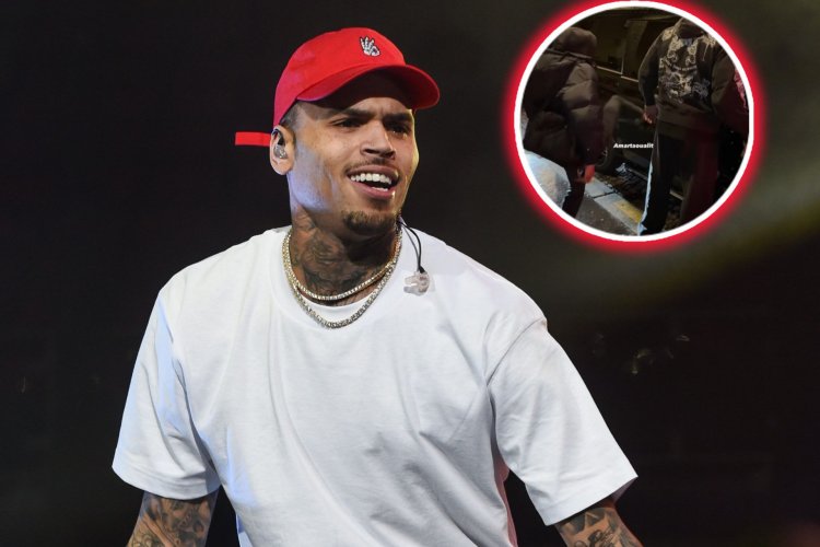 Ifoto yari itumye umukobwa yivugana Chris Brown 