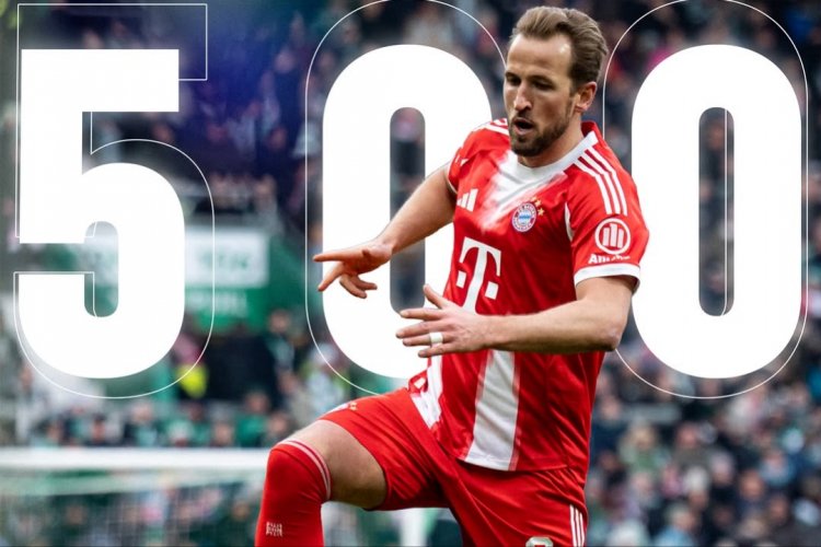 Harry Kane yanditse amateka muri shampiyona y'u Budage