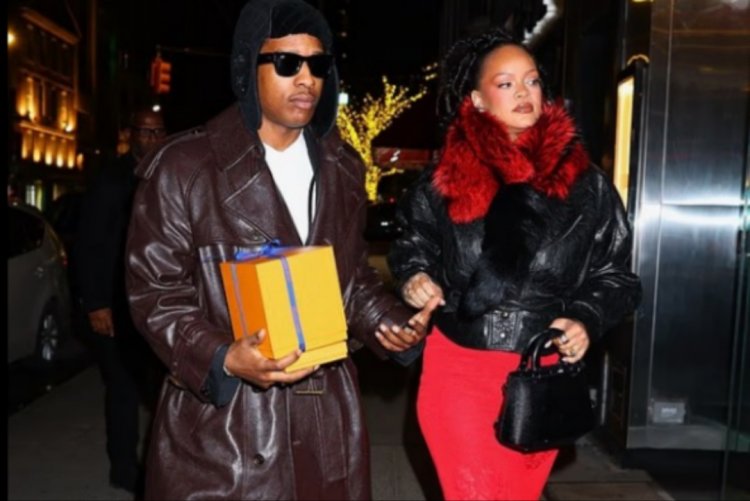 Rihanna yaciye amarenga yo kuba yarashyingiranwe na  A$AP Rocky