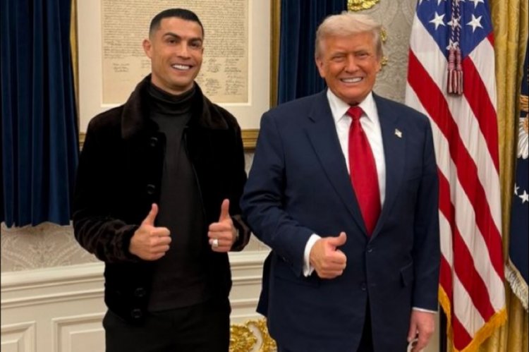 Donald Trump yongeye gusingiza Cristiano Ronaldo
