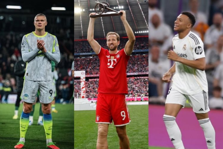 Harry Kane yahigitse abrimo Erling Haaland na Kylian Mbappe