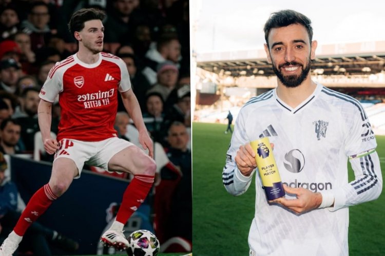 Bruno Fernandes yavuze agahinda yatewe no kubura Declan Rice